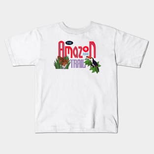 The Amazon Trail Game Logo Kids T-Shirt